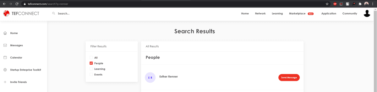 Search filters have no effect