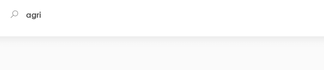 Search with no suggestions